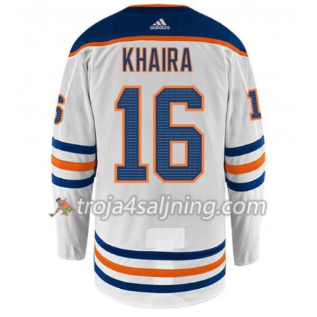 Edmonton Oilers tröja JUJHAR KHAIRA 16 Adidas Vit Authentic - NHL Tröjor Herr Edmonton Oilers tröja JUJHAR KHAIRA 16 Adidas Vit Authentic - NHL Tröjor Herr